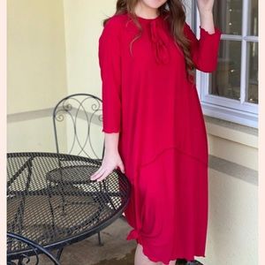 Zadie B’s red dress